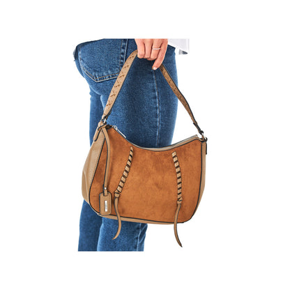 Rieker Ladies Whip Trim Small Shoulder Bag