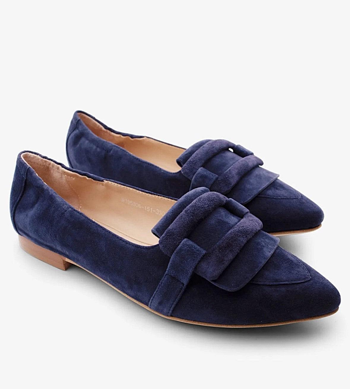 Regarde Le Ciel Jeanine-02 Ladies Pointed Toe Ballerina Pump