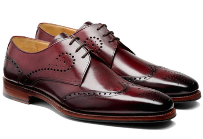 Barker George Burgundy