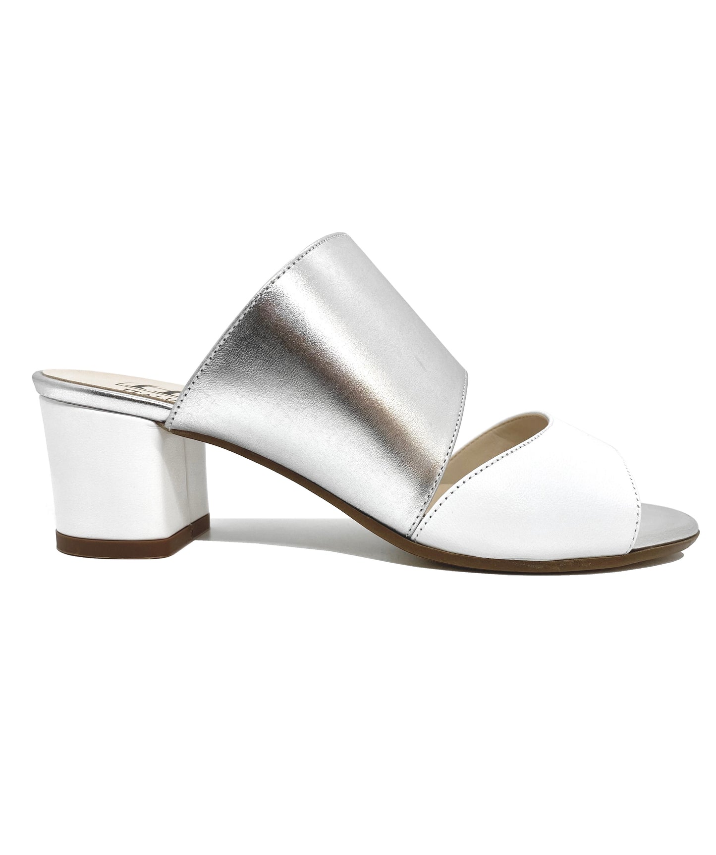 Mid Heel Mule Sandal