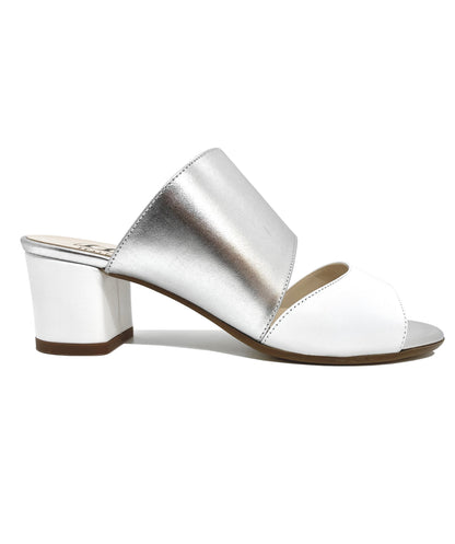 Mid Heel Mule Sandal