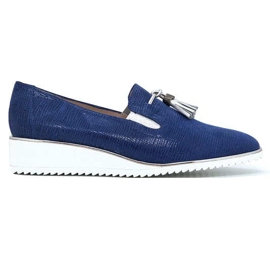 Maia Wedge Heel Tassel Loafer