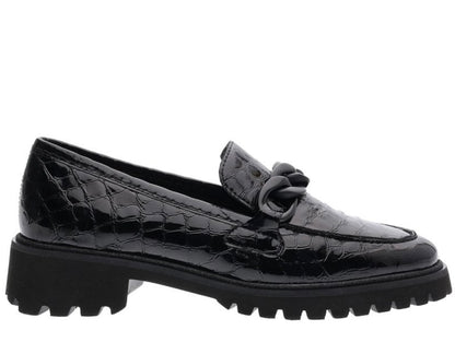 Ara Kent Croco Ladies Chunky Sole Loafer