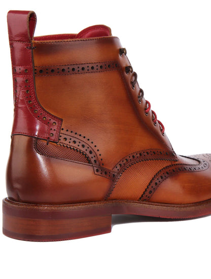Justin Reess Cameron Men's Lace Brogue Boot