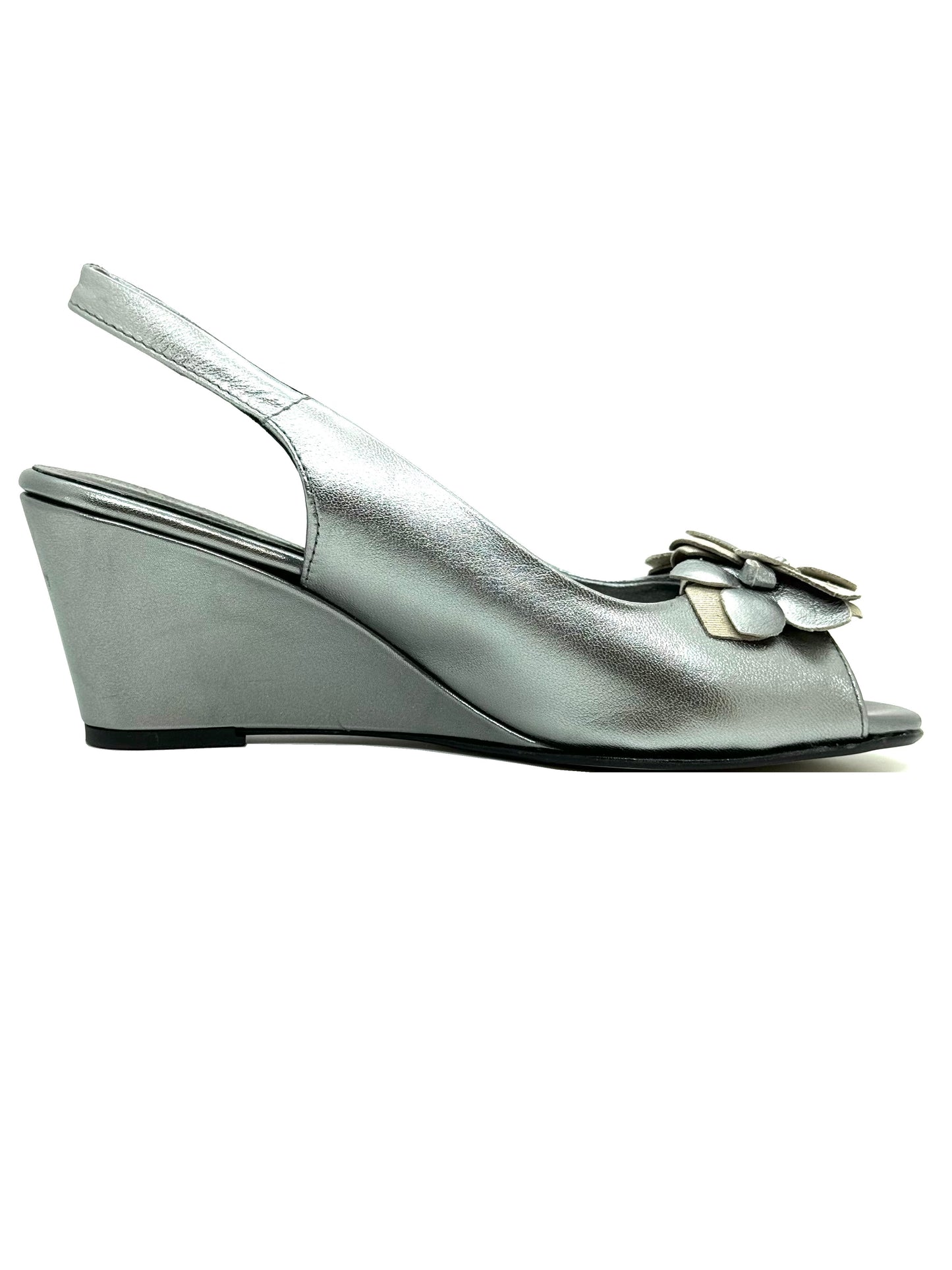 Peep Toe Wedge Sandal