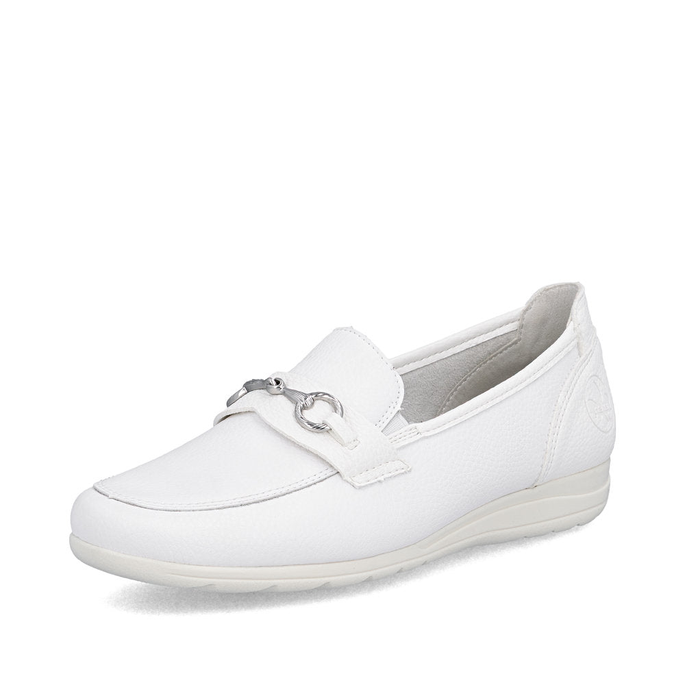 Rieker Ladies Snaffle Trim Flexi Sole Loafer