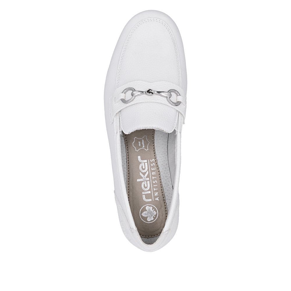 Rieker Ladies Snaffle Trim Flexi Sole Loafer