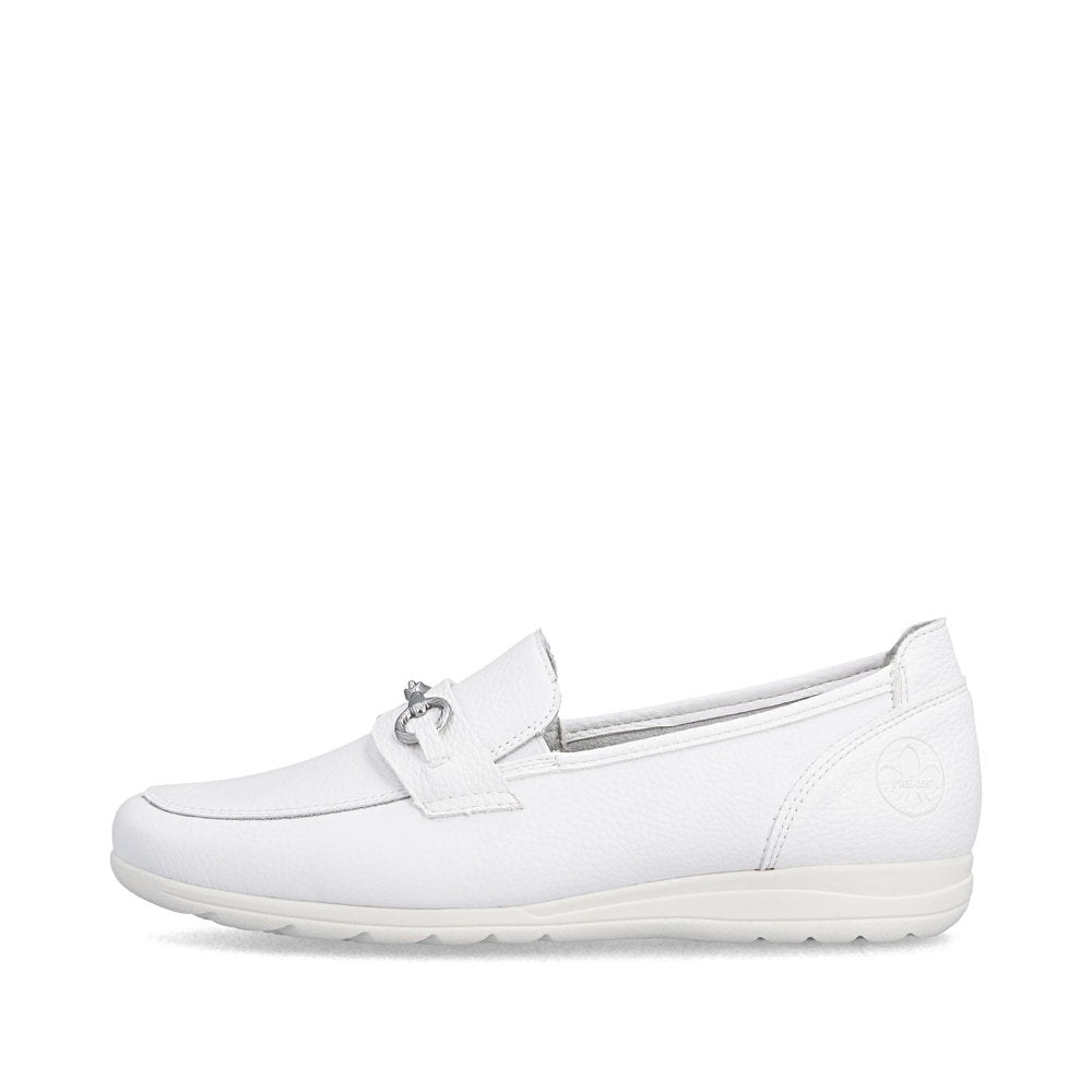 Rieker Ladies Snaffle Trim Flexi Sole Loafer