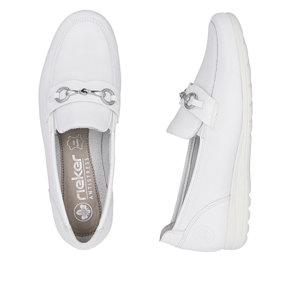 Rieker Ladies Snaffle Trim Flexi Sole Loafer