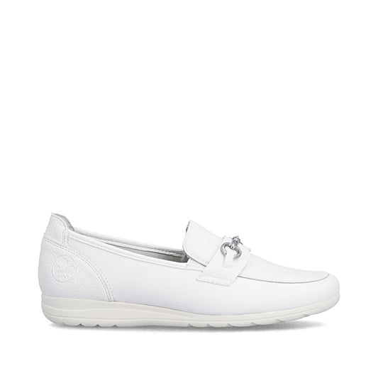 Rieker Ladies Snaffle Trim Flexi Sole Loafer