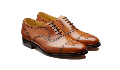 Barker Mirfield Oxford Toe Cap Brogue Shoe