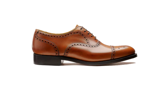Barker Mirfield Oxford Toe Cap Brogue Shoe