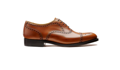 Barker Mirfield Oxford Toe Cap Brogue Shoe