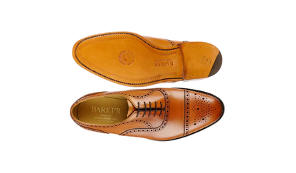 Barker Mirfield Oxford Toe Cap Brogue Shoe