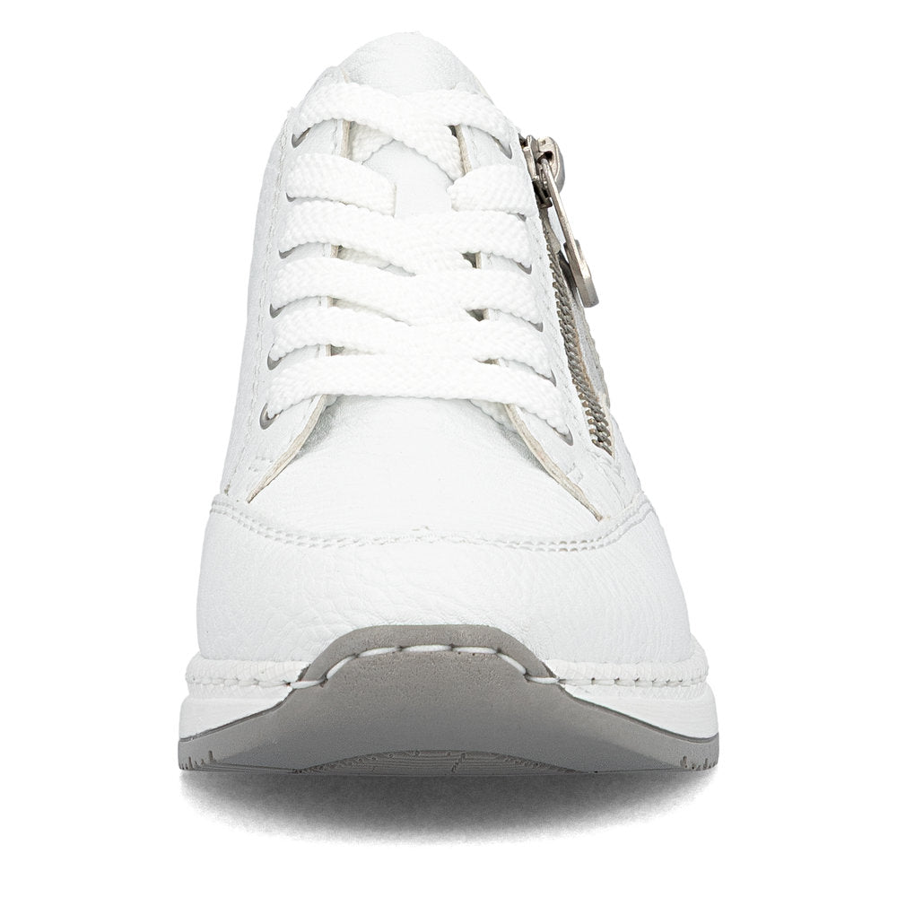 Rieker Ladies Wedge Heel Lace Up Sneaker
