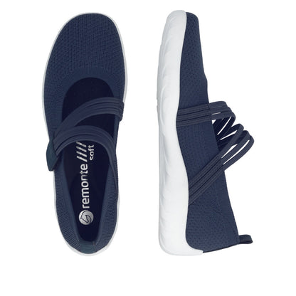 Remonte Ladies Cross Strap Casual Shoe