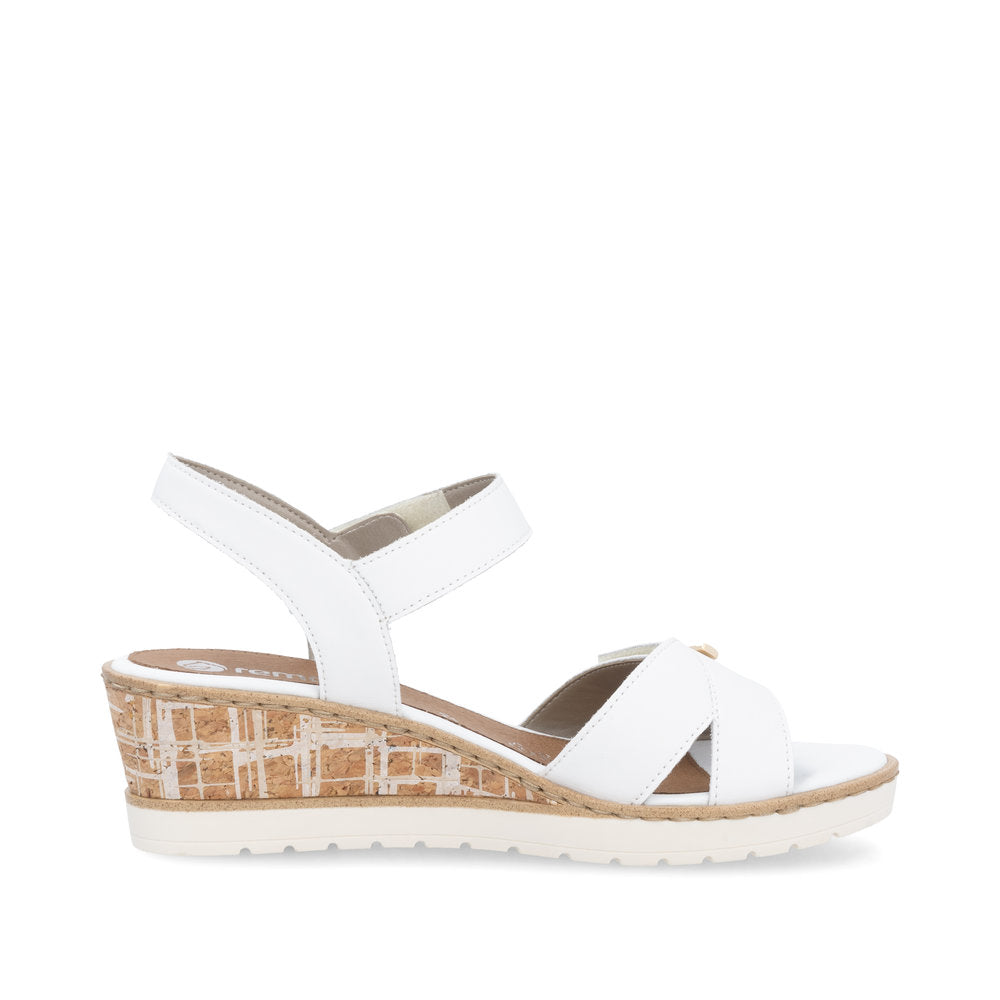 Remonte Ladies Adjustable Strap Wedge Heel Sandal