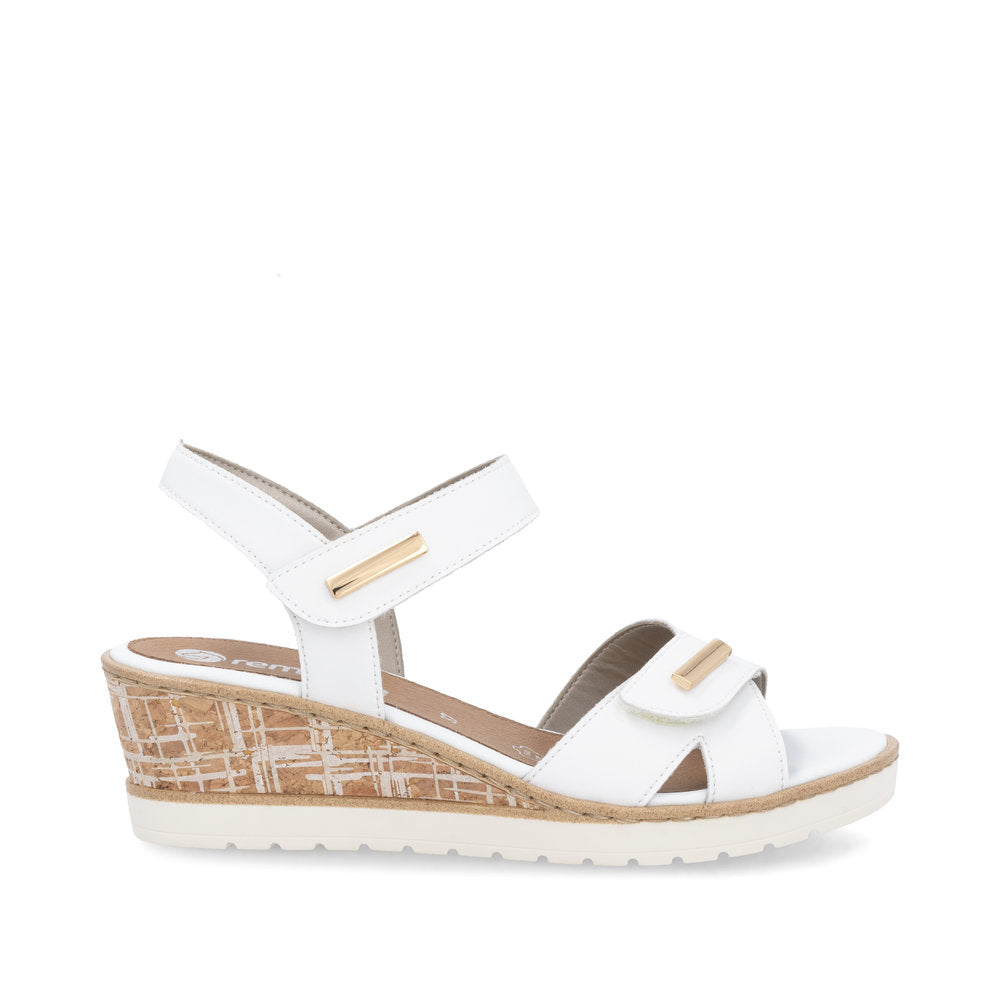 Remonte Ladies Adjustable Strap Wedge Heel Sandal