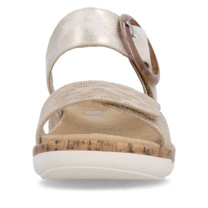 Remonte Ladies Velcro Strap Flat Sandal