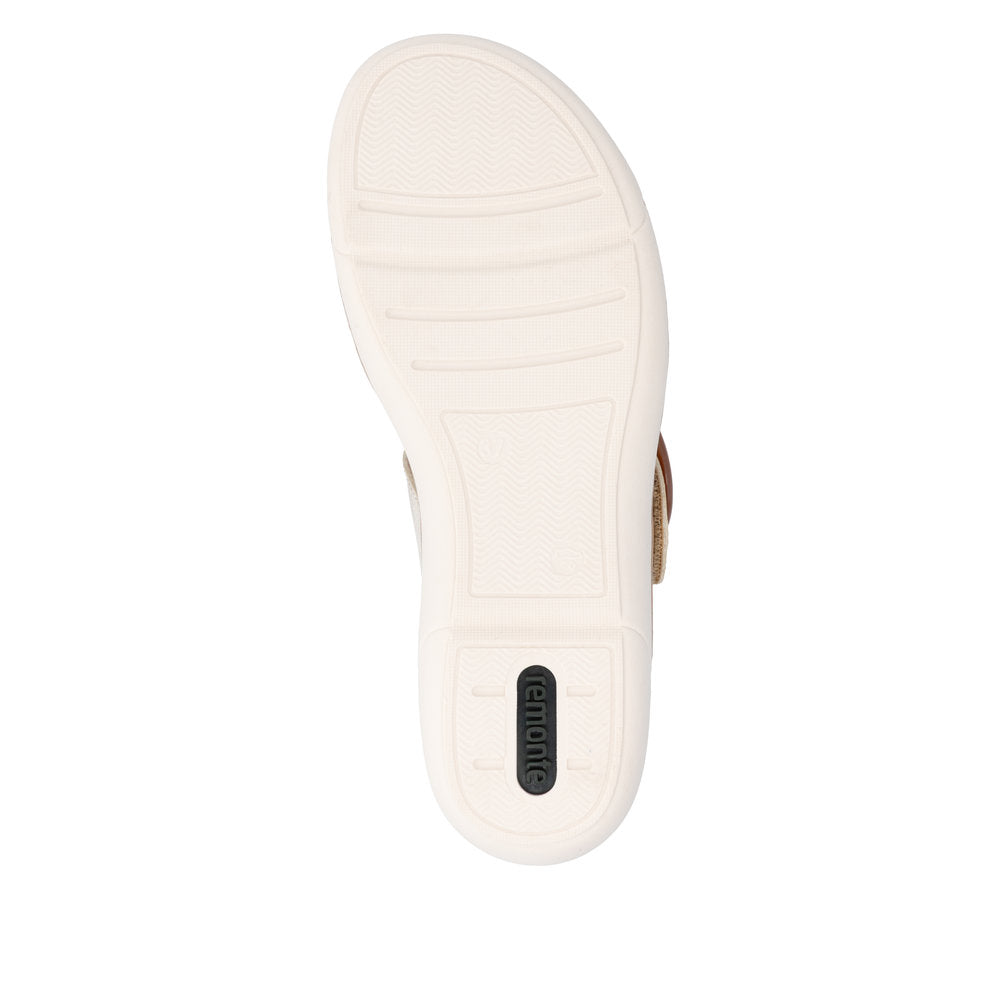 Remonte Ladies Velcro Strap Flat Sandal