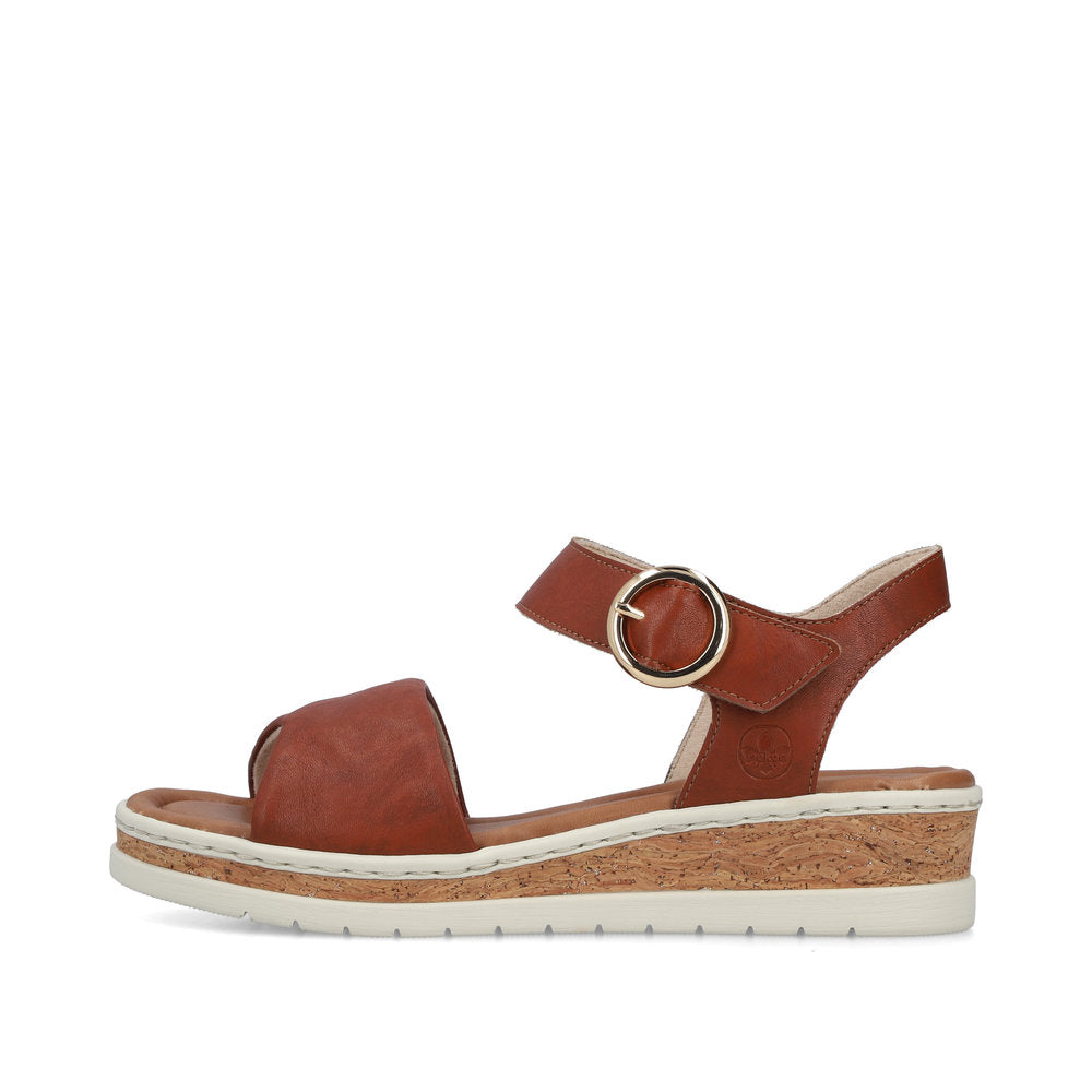 Rieker Lisa V4191-24 Brown Sandal