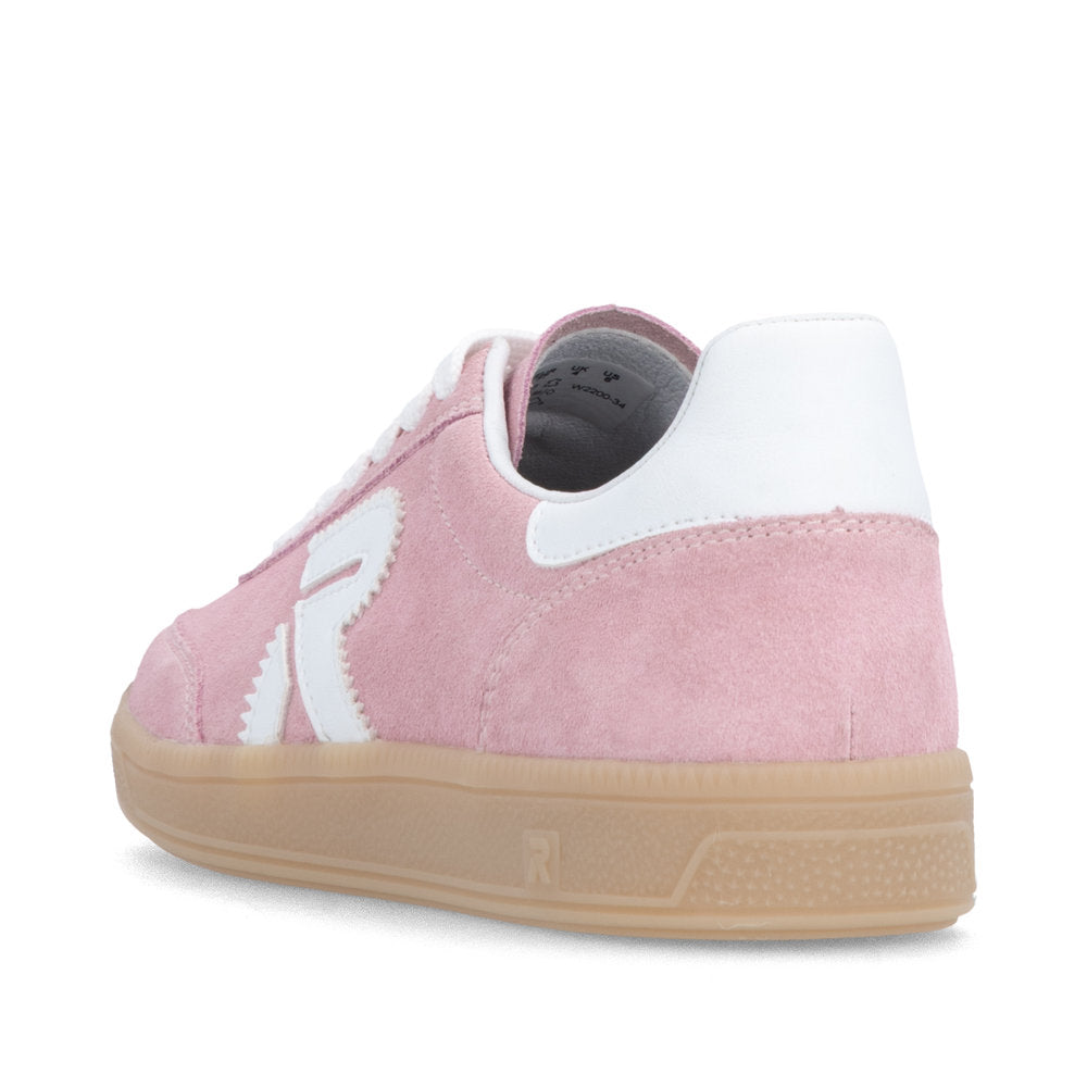 Rieker Ladies Low Profile Retro Lace Sneaker