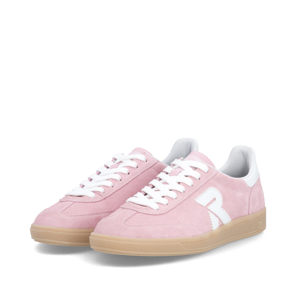 Rieker Ladies Low Profile Retro Lace Sneaker
