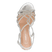 Marco Tozzi Strappy Crystal Mid Heel Sandal