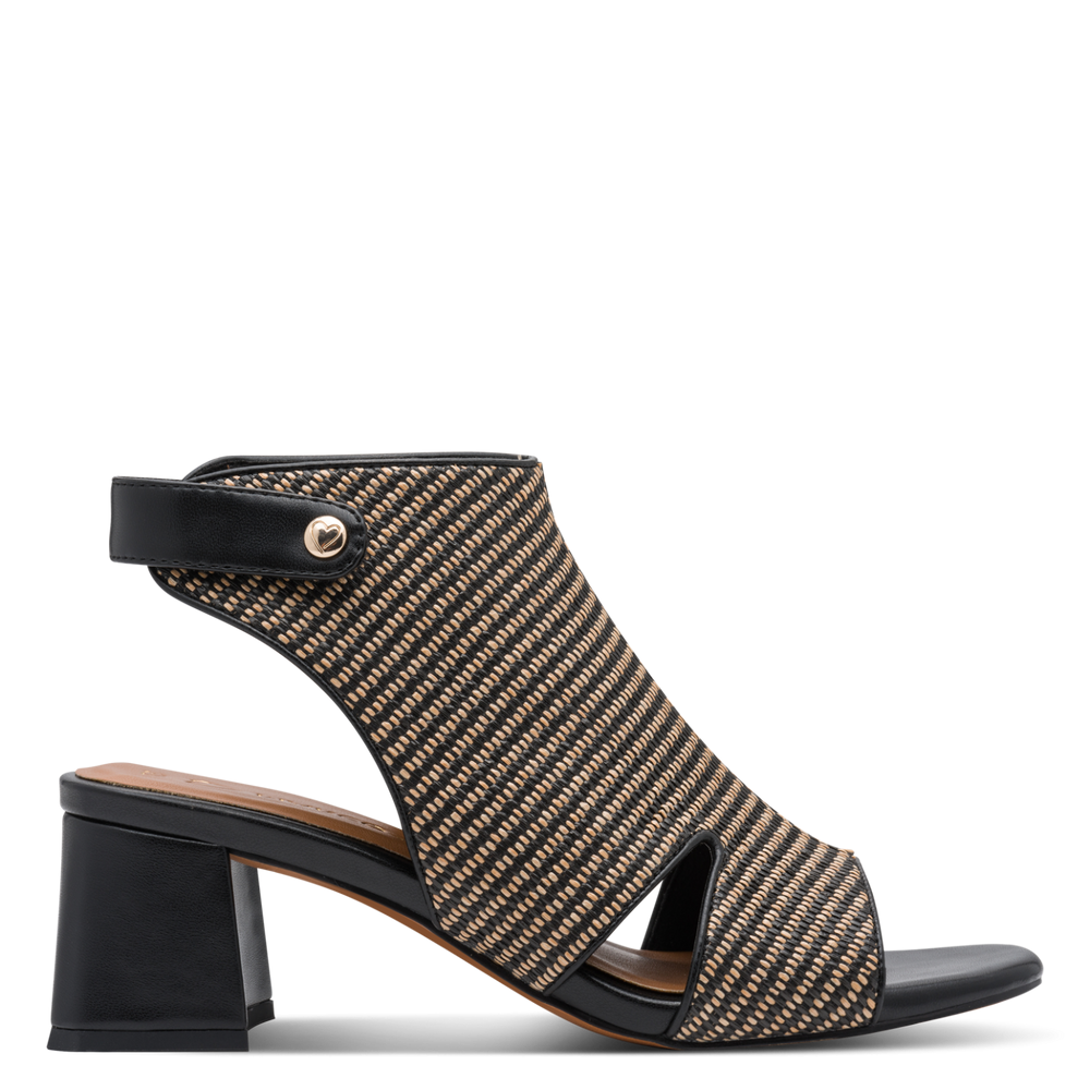 Marco Tozzi Raffia Gladiator Style Sandal