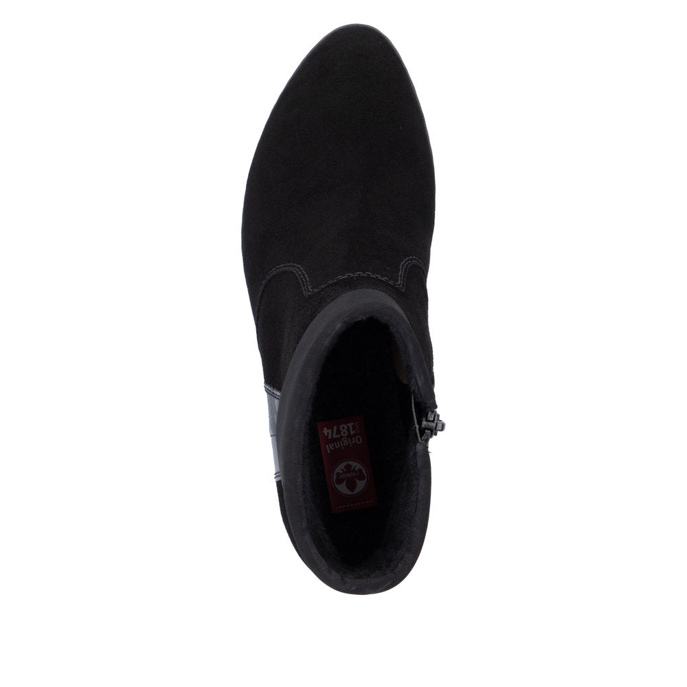 Rieker Ladies Small Heel Ankle Boot