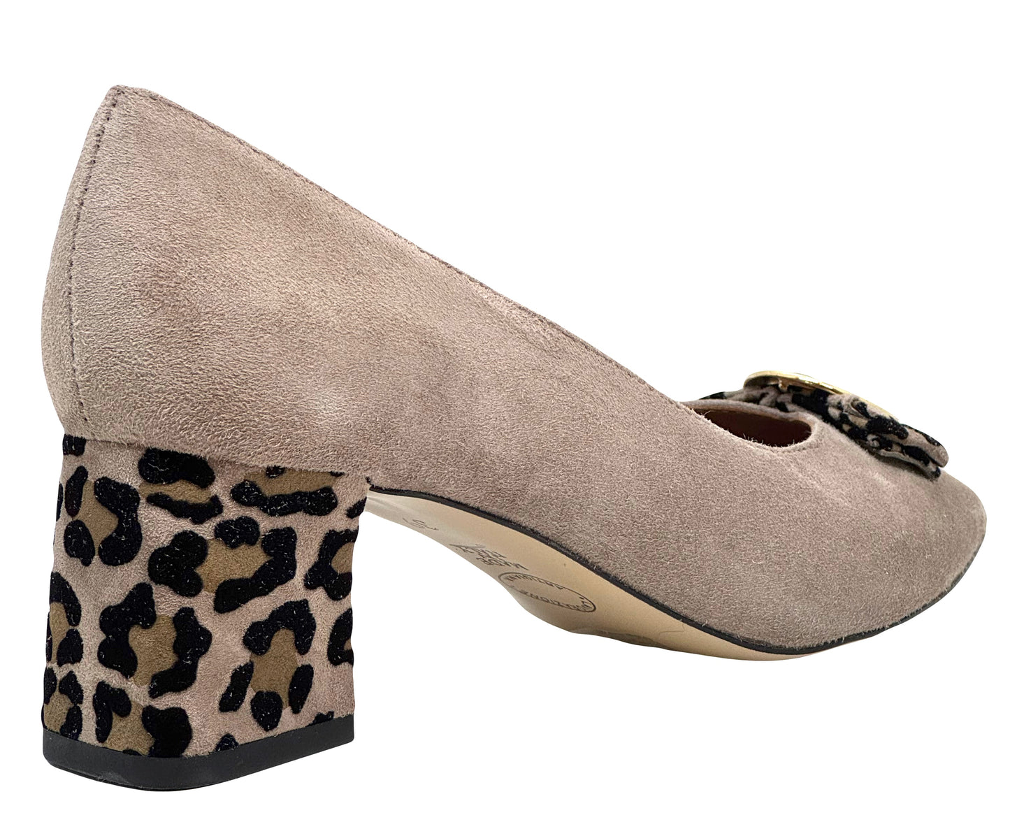 HB Louise Ladies Pointed Toe Bow Trim Court Shoe