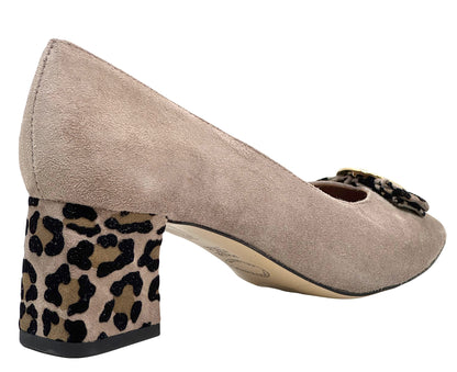 HB Louise Ladies Pointed Toe Bow Trim Court Shoe