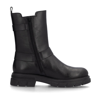 Rieker Ladies Mid-Length Biker Boot