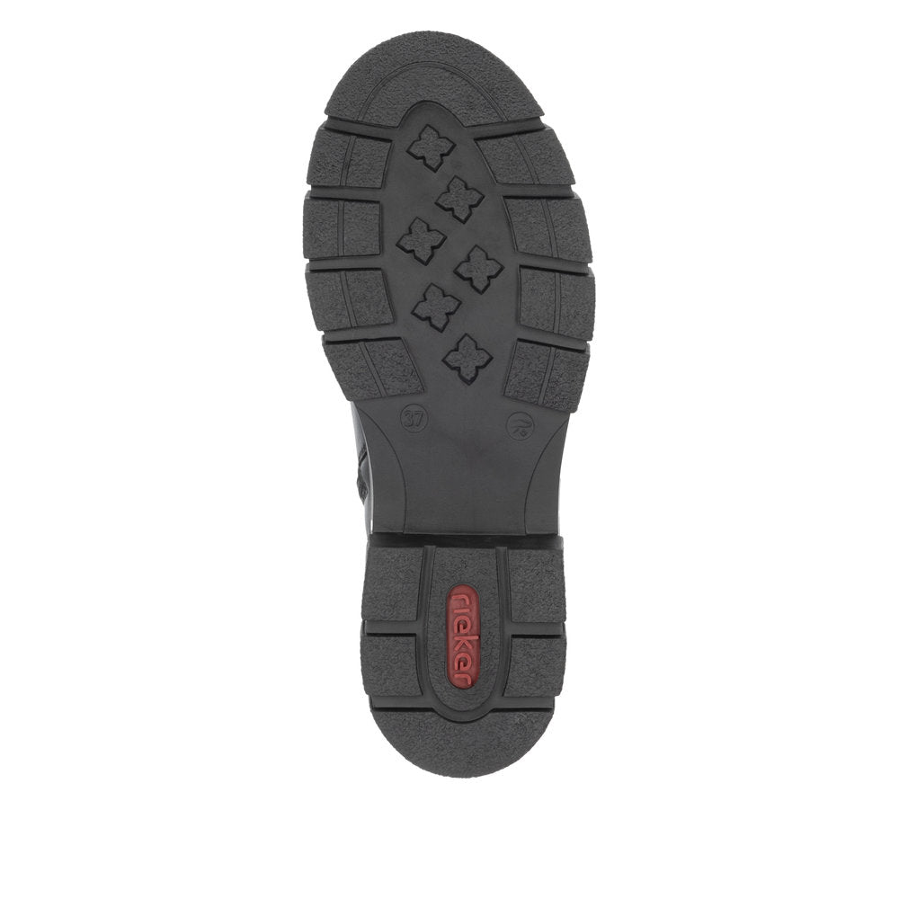 Rieker Ladies Mid-Length Biker Boot
