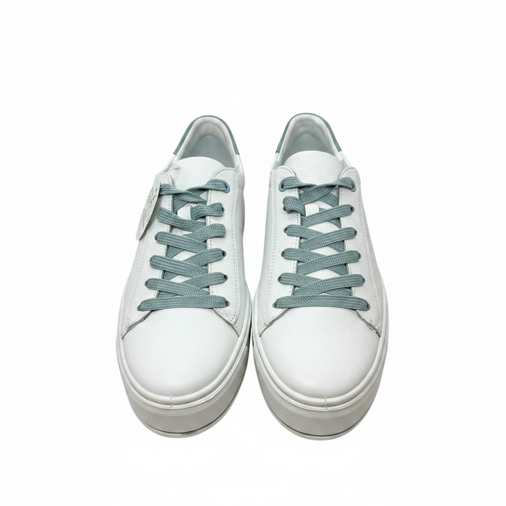 Ara Canberra Flatform Contrast Lace White Sneaker