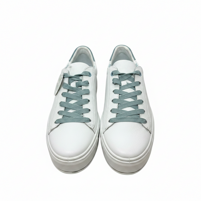 Ara Canberra Flatform Contrast Lace White Sneaker