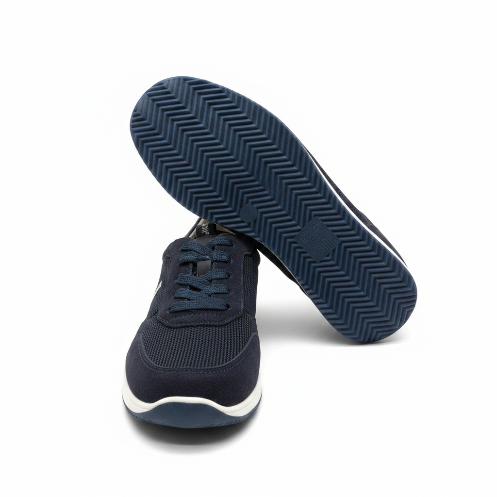 Ara Lissabon  Gore-Tex Lined Lace Up Navy Sneaker