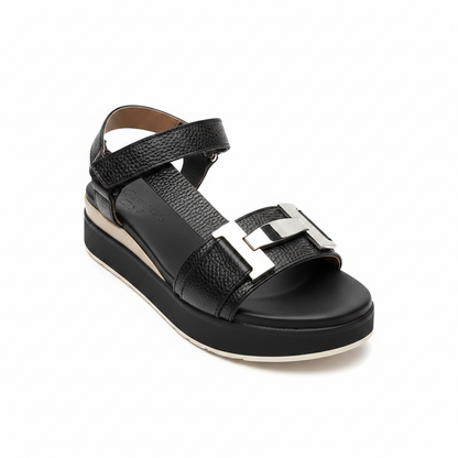 Oh! My Sandals Ladies H Trim Black Trend Sandal