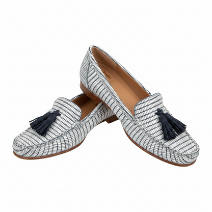 HB Ladies Tassel Trim Moccasin
