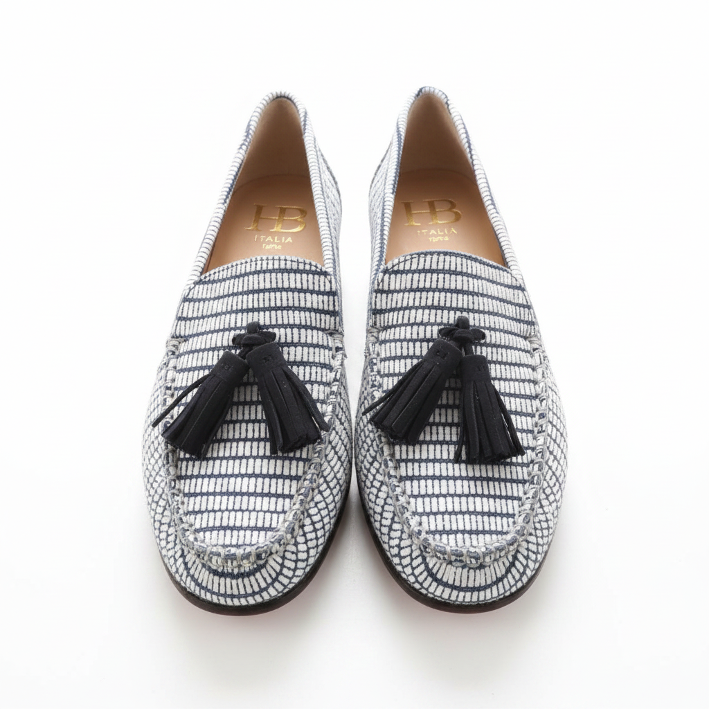 HB Ladies Tassel Trim Moccasin