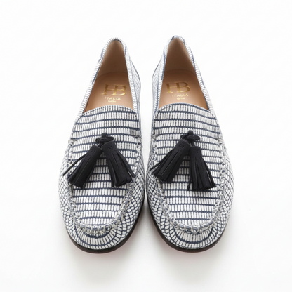 HB Ladies Tassel Trim Moccasin