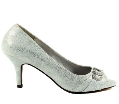 Lunar Lyla Ladies Peep Toe Court Shoe