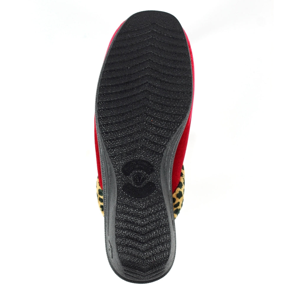 Leopard Michelle Mule