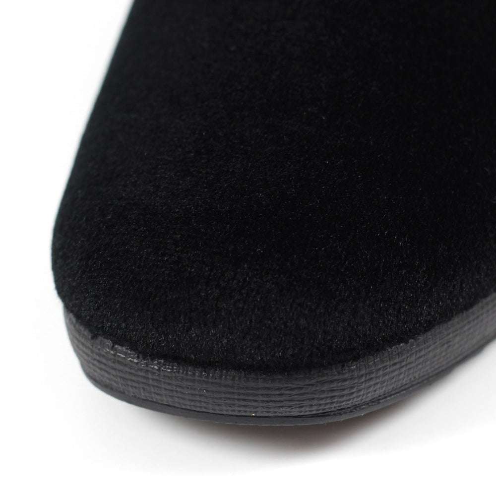 Paloma Leopard Trim Full Ladies Slipper