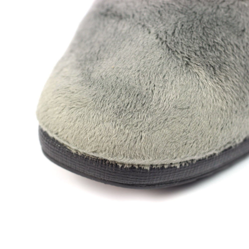 Lunar Ladies Paloma Leopard Trim Full Slipper