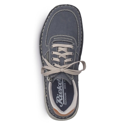 Rieker Men's Navy Lace Up Shoe