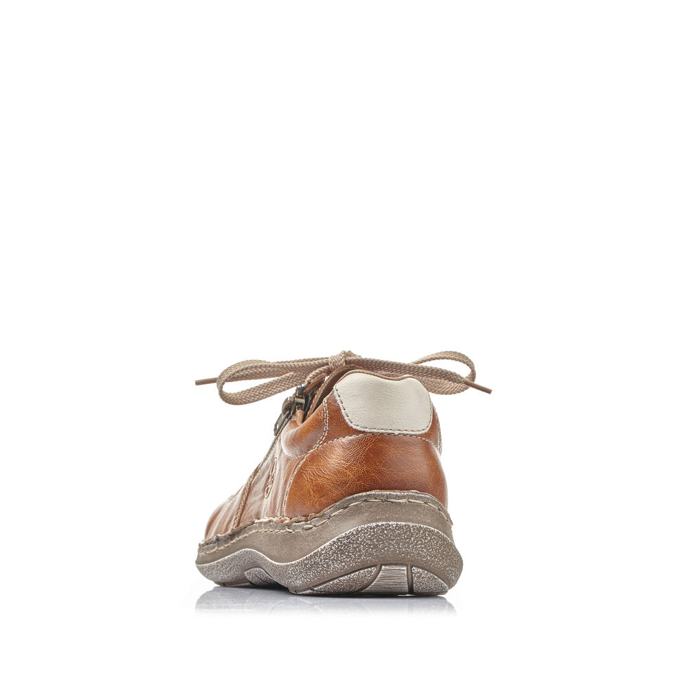 Rieker Men's Lace Up Tan Shoe