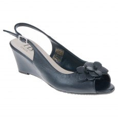 Peep Toe Wedge Sandal