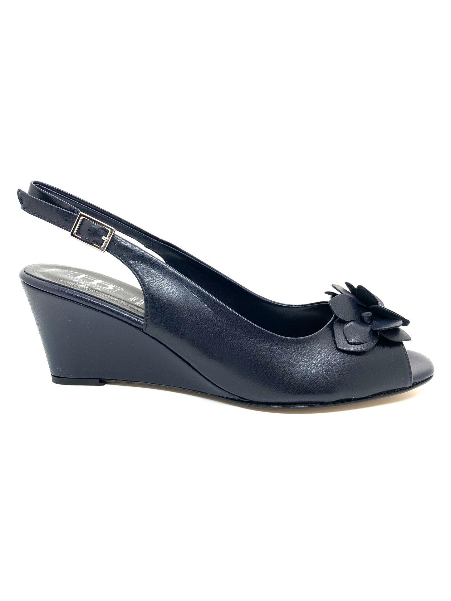 Peep Toe Wedge Sandal