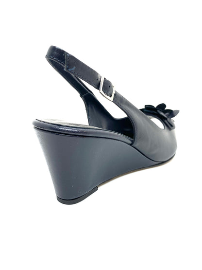 Peep Toe Wedge Sandal
